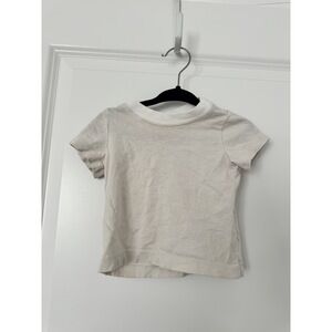 Carter's Off White Tshirt Size 6mo